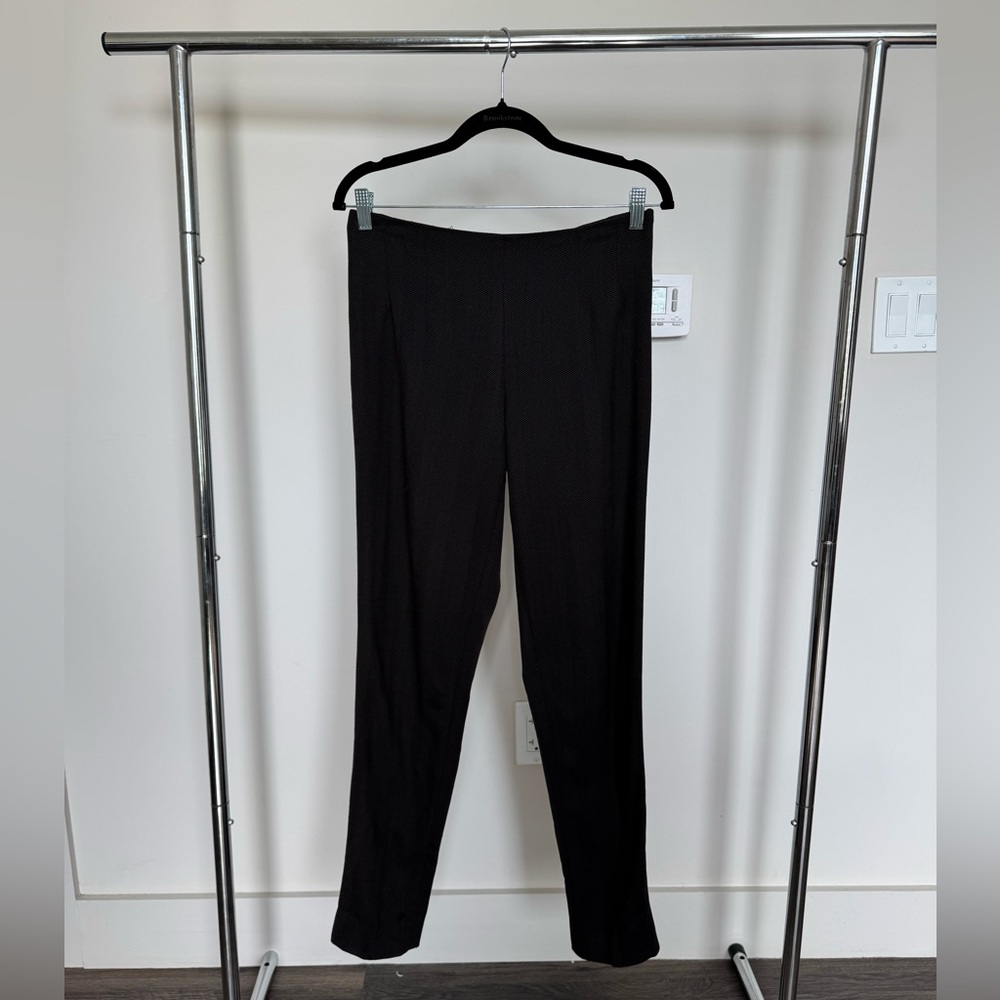 Piazza Sempione Black Straight Leg Pants